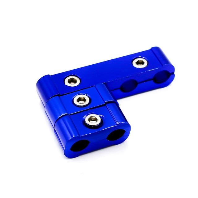 ziyahi 3 Pcs/ensemble Serre-Câble Séparateur de Fil de Bougie d'Auto Modification Bleu