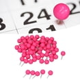 thumbnail image 1 of 100Pcs Push Pins Map Tacks Steel Plastic Marking Pins Easy to Storage Wide Application for Cork Boards 9.5 X 20mm, 1 of 7