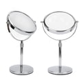 thumbnail image 1 of Miroir de Maquillage de Table Maison 7 Pouces Hauteur Réglable Double Face Grossissement 3X Miroir de Vanité, 1 of 14