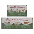 thumbnail image 1 of Coffee Mug Farmhouse Design Style Kitchen Rug Non Skid Non-Slip, Absorbent Mats Set Of 2 for Sink Waterproof Runner Rug for Laundry Room,kitchen Mats 17.7x24+17.7x48inch, 1 of 7