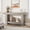 Grey 1.6 m, variant on AKDSteel 47" Console Table for Entryway, Entry Accent Table for Living Room, Long Console Table with Storage, Farmhouse Hallway Table with 2-Tier Storage Shelf, Rectangular Sofa Table Behind Couch