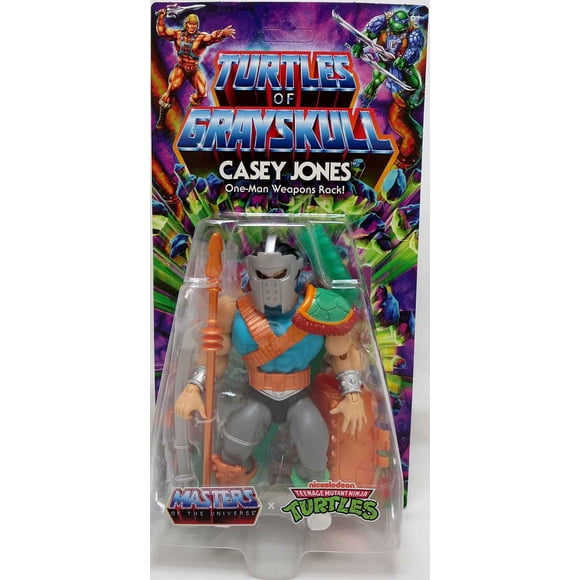 Masters Of The Universe Teenage Mutant Ninja Turtles Origins 6" Figure Turtles Of Grayskull Wave 3 - Casey Jones