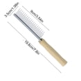 thumbnail image 3 of Wooden Stainless Steel Range Comb Pet Comb Wooden Handle One Range Comb Double RangeComb High Low Tooth Comb Cats Comb Glossy Hair Comb, 3 of 6