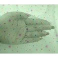 thumbnail image 4 of oneOone Viscose Chiffon Fabric Dot & Flower Floral Decor Fabric Printed BTY 42 Inch Wide, 4 of 4
