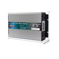 thumbnail image 1 of Pure Sine Wave Inverter 12V 24V To AC 110/220 6000W 8000W Voltage Transformer Power Converter Solar Inverter Home ,Safety, 1 of 7