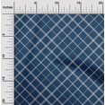 thumbnail image 1 of oneOone Silk Tabby Fabric Check & Geometric Printed Fabric 1 Yard 42 Inch Wide, 1 of 1
