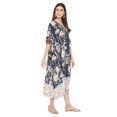 thumbnail image 4 of Caftans Longs pour Femmes Grande Taille Robe Caftan Robe de Soirée Fête Été Plage Robe d'Été Manches Kimono Longues Robes Décontractées en Ligne, 4 of 7
