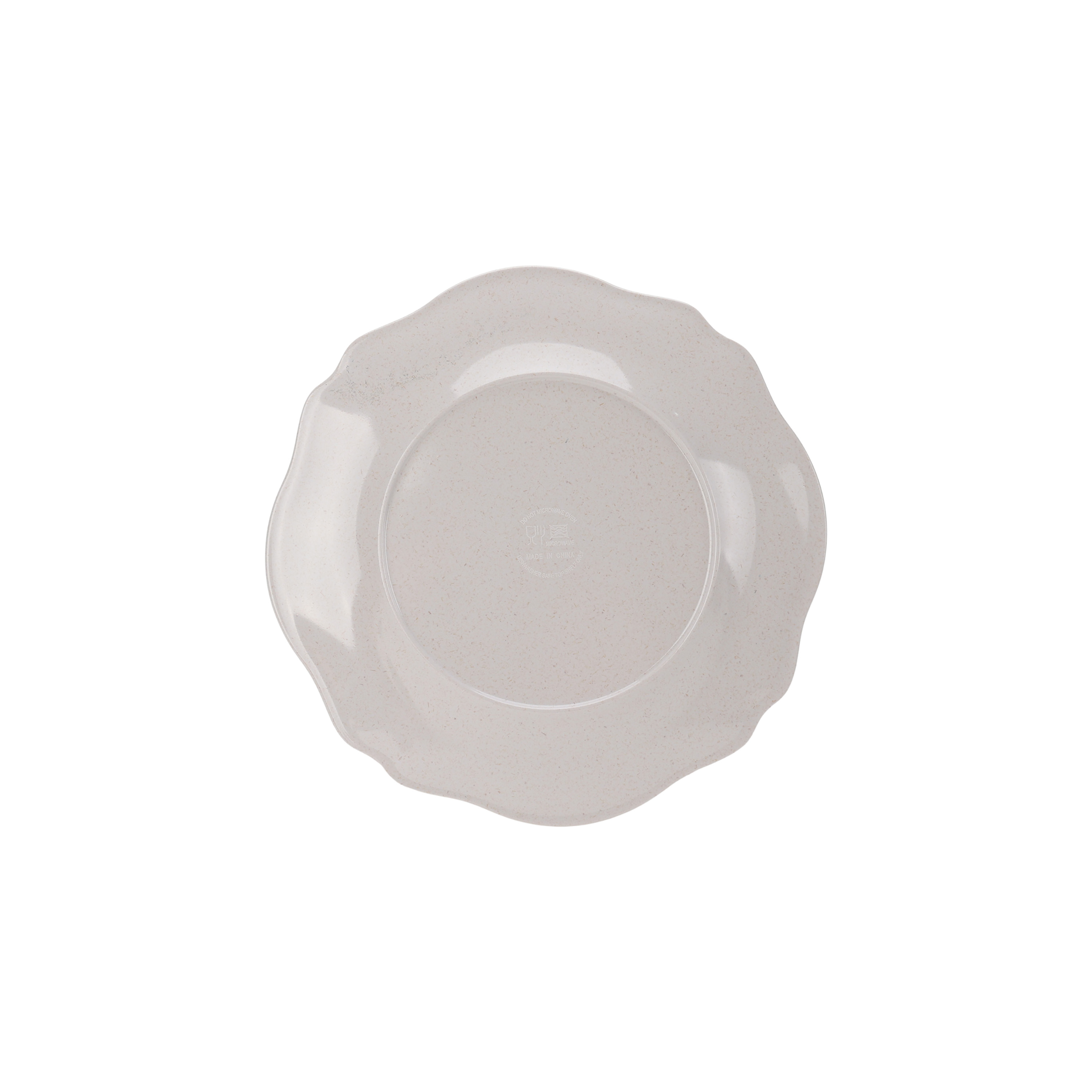 Hometrends Assiette à Salade en Bambou Mélamine Cerise 8.375 Inch