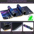 thumbnail image 3 of Fluid Pattern Gaming Mouse Pad - 31.5x15.7 Inch Large Extended Computer Mouse Mat, Full Desk Mousepad for Gaming, Office, Home, Keyboard Compatible, 3 of 6