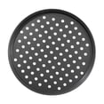 thumbnail image 1 of Steel Perforated Pizza Baking Pan - Ideal for Gourmet Pizzas, 1 of 3