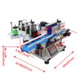 thumbnail image 2 of LT-150 Automatic Desktop Conveyor Round Bottle High Speed Marking and Labeling Machine Conveyor Labeler 110V, 2 of 20