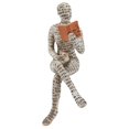 thumbnail image 1 of Figurine de Femme Liseuse, Textures Vives Résistantes aux Intempéries Ornement Innovant pour Table à Manger, 1 of 8