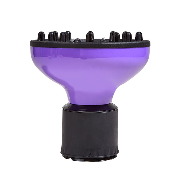 Graflsoa Diffuseur Universel pour Sèche-Cheveux pour Coiffage des Cheveux Bouclés et Ondulés, Accessoire Violet Résistant à la Chaleur pour Tous les Types de Cheveux, Compatible avec la Plupart des Sèche-Cheveux