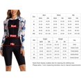 thumbnail image 5 of Boyleg Bathing Suit for Women Long Sleeve Dive Skin Rashguard Athletic Swimsuits Modest Workout Sunsuit, 5 of 5