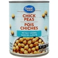 thumbnail image 1 of Great Value No Salt Chick Peas, 1 of 3