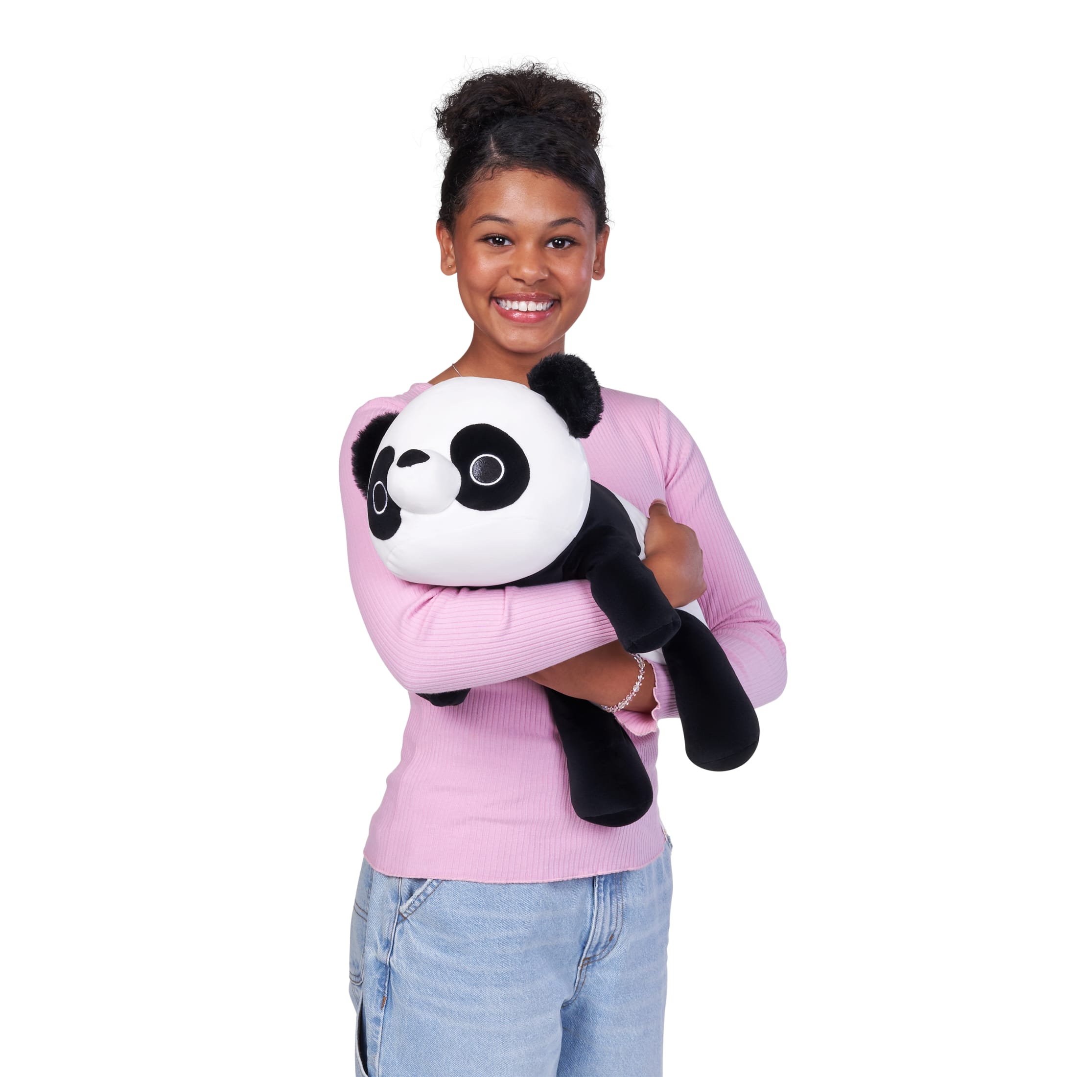 Hug A Lumps (Moyen) PETE de ZURU , Peluche lestée câline et spongieuse