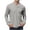 Grey, variant on fatyb Men's Long Sleeve Casual T Shirts Button V Neck Pullover Shirts Lightweight Plain Tees for Men