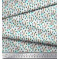 thumbnail image 3 of Soimoi Silk Fabric Vase & Floral Small Print Fabric by The Yard 42 Inch Wide, 3 of 3