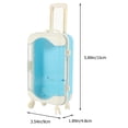 thumbnail image 2 of Shisuyan Kids Use Miniature Suitcase Doll Accessory Carry On Luggage Compact Kids Toy Storage Holder, 2 of 8
