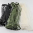 thumbnail image 4 of BKER Foulard Tête Filet Maille avec Cordon Filet d'Apiculteur Filet pour Tête Randonnée Bouclier pour Petit Ver Filet de Protection du Visage pour Hommes et Femmes pour Tout Amateur de Plein Air Sac de Rangement Chapeau de Soleil Foulard, 4 of 4