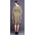 thumbnail image 3 of Bimba Kaftan de Plage à Fleurs, Paréo de Bikini, Robe Midi pour Femmes, Caftan Court - P-L, 3 of 5