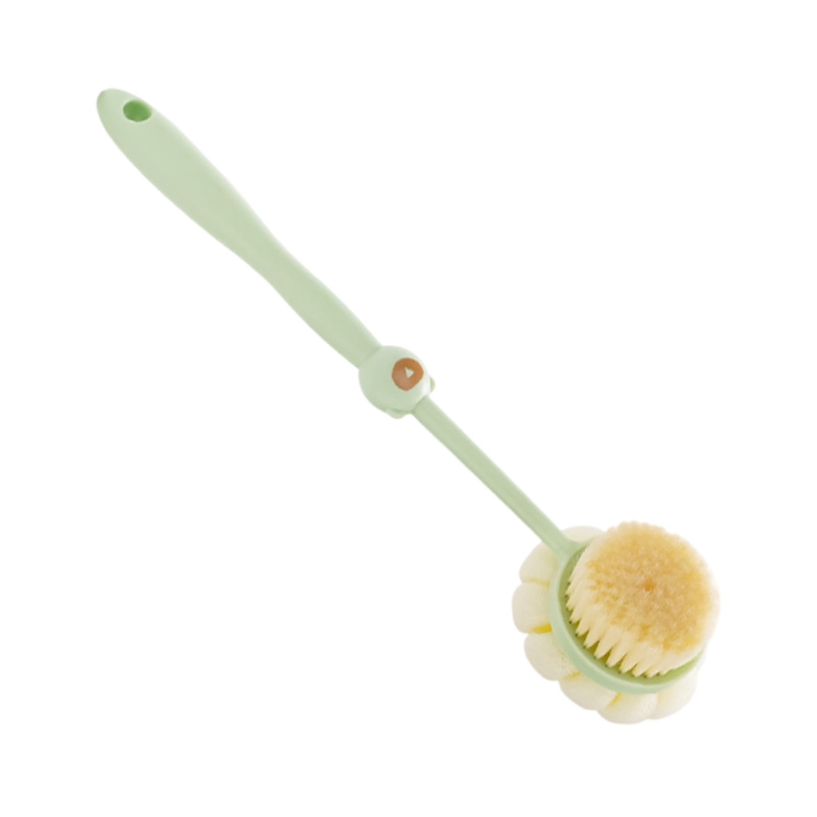 Function Back Scrubber and Shower Brush with Long Handle for Exfoliating and Foaming Bath Experience
