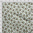 thumbnail image 4 of oneOone Polyester Spandex Forest Green Fabric Honey Bees Craft Projects Decor Fabric Printed By The Yard 56 Inch Wide, 4 of 4