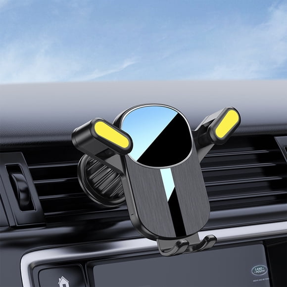 ZZkhGO Support de Téléphone pour Voiture avec Ventouse Télescopique pour Tableau de Bord, Support de Navigation à Verrouillage Automatique avec Rotation à 360°, Pince Réglable pour GPS pour Pare-Brise et Tableau de Bord de Voiture