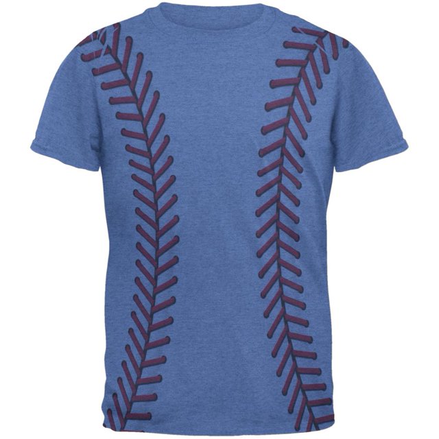 T-shirt pour Hommes à Motifs de Baseball