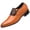 Yellow, variant on New Mens Dress Shoes Large Size British Style Splicing Together Pointy Toe Lace up Fashion Classic Formal Business Casual Leather Shoes Brown
