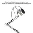 thumbnail image 3 of Kit d'Enregistrement de Studio de Chant Téléphone PC KTV Micro Microphone de Réseau Bras Pliant Support, Argent Workhe, 3 of 9
