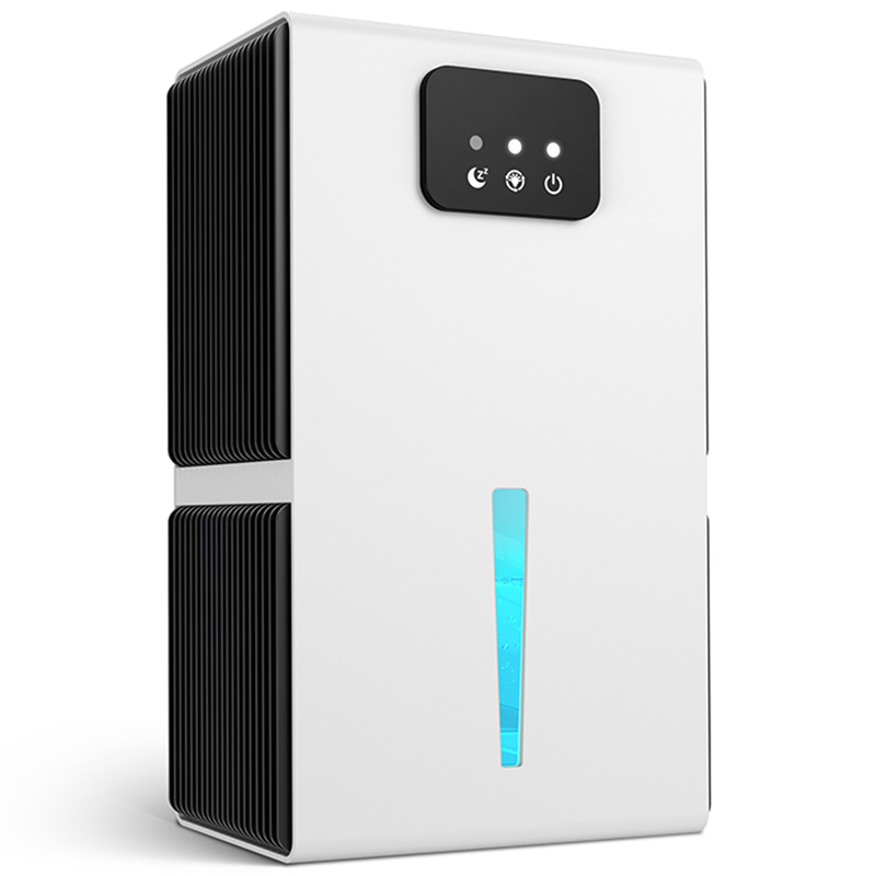 Dehumidifier with Dual Semiconductor, 800ml/Day Moisture Removal, 1 Water Tank