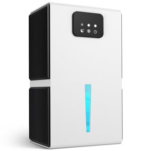 Déshumidificateur avec double semi-conducteur, 800ml/Day Enlèvement de l'humidité, 1 Citernes à eau