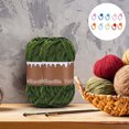 thumbnail image 3 of Nilvkv Fil au Crochet Tissé à la Main en Fil de Velours, Fil Doux et Agréable, 3 of 6