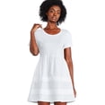 thumbnail image 1 of George Women's Mixed Media Dress, 1 of 6