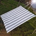 thumbnail image 1 of CNKOO 11.81” x 7.87” White Sun Shade Cloth with Reinforced Grommets, 1 of 7