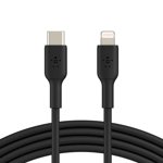 Belkin BoostCharge Chargement rapide USB C au câble éclair 3.3ft/1M - Certifié MFi 18W Livraison d'électricité iPhone Cordon de chargeur - Chargeur Apple USB C Câble - Chargement rapide pour iPhone 14, iPhone 13 - noir