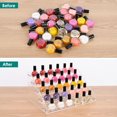 thumbnail image 3 of 5 Tier Nail Polish Rack Display Stand Acrylic Lipstick Holder Makeup Storage Organizer, 3 of 6