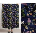 thumbnail image 3 of Soimoi Home & Outdoor Upholstery Fabric - Bird Pattern - 56" Wide by The Yard - Ideal for Chairs, Table Covers & DIY Projects - Blue, 3 of 7