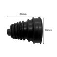thumbnail image 3 of Miulika CV Joint Boot Kit High Performance CV Boots Joint Replacement Cover 1 2Pieces, 3 of 9