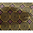 thumbnail image 4 of oneOone Viscose Chiffon Fabric Diamond & Circle Block Fabric Prints By Yard 42 Inch Wide, 4 of 4