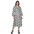 thumbnail image 1 of Moomaya Printed WoMen's Robe Dressing Gown With Pockets Bath Robe Girls, 1 of 6