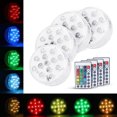 thumbnail image 1 of RisingPro Submersible LED Lights Remote Control Aquarium Fish Tank Underwater Home Decor, 1 of 1