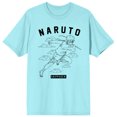 thumbnail image 1 of Naruto Shippuden T-Shirt Bleu Nuages Universitaires Dessin Animé Anime - L, 1 of 1