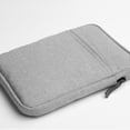 thumbnail image 4 of Thinsony Easy To Carry E-Book Bag Well Protection Exterior Pocket Zip Closure Protective Bags For Kindles light gray 6inch 1Set, 4 of 6