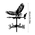 thumbnail image 2 of Piquet de Jardin Weathervane Design d'Art de Cour Extérieur Durable et Résistant aux Intempéries Parfait pour Ferme, Grange Ou Maison, 2 of 6