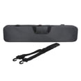 thumbnail image 1 of Almencla Étuis pour Queue de Billard 1/2 Sac de Club Étui Rigide en PVC Sac de Rangement Intérieur en Éponge Noir Standard, 1 of 6