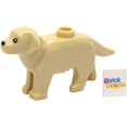 thumbnail image 1 of LEGO City Animal: Golden Retriever Yellow Lab Dog, 1 of 2