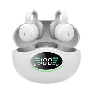 Mistaha Wireless Earbuds Q86 in White - Bluetooth V5.3, 10m Range, 3.5H Playtime, 180mAh Case, Φ13 32ohm Speaker, -85dBm Sensitivity, S/N ≥90dB