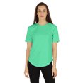 thumbnail image 1 of Inkmeso Coupe Régulière Col Rond Uni pour Femmes Manches Courtes Décontractées Tee-Shirt Doux, 1 of 7